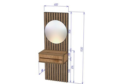 Секция с зеркалом Марракеш 